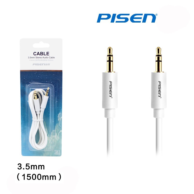 کابل 1 به 1 صدا برند PISEN اورجینال 1.5 متر
