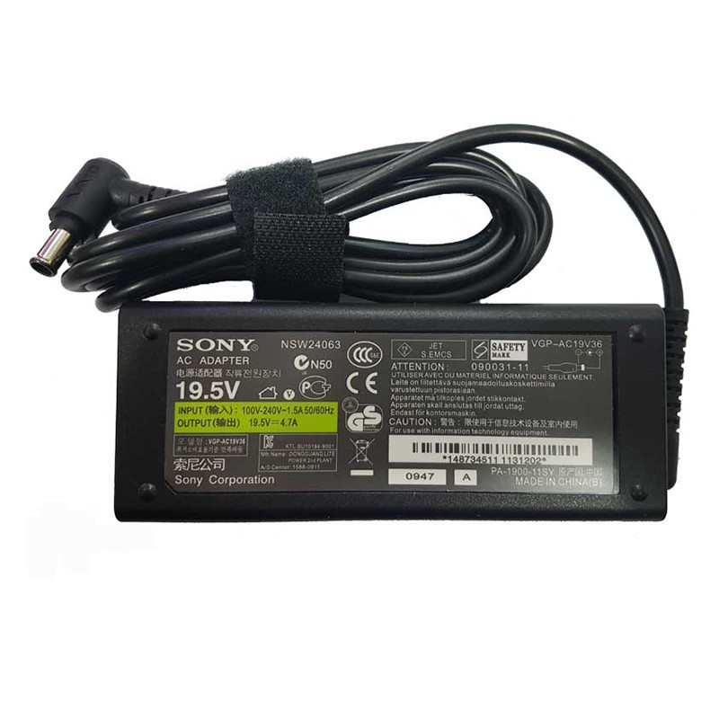 شارژر لپ تاپ SONY سونی 19.5 ولت 4.7 آمپر