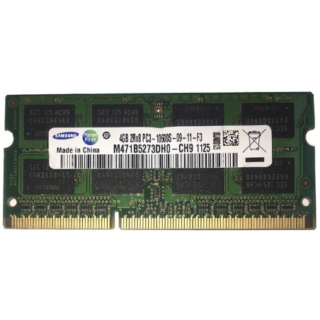 رم لپ تاپی 4 گیگ DDR3 باس 1333 سامسونگ