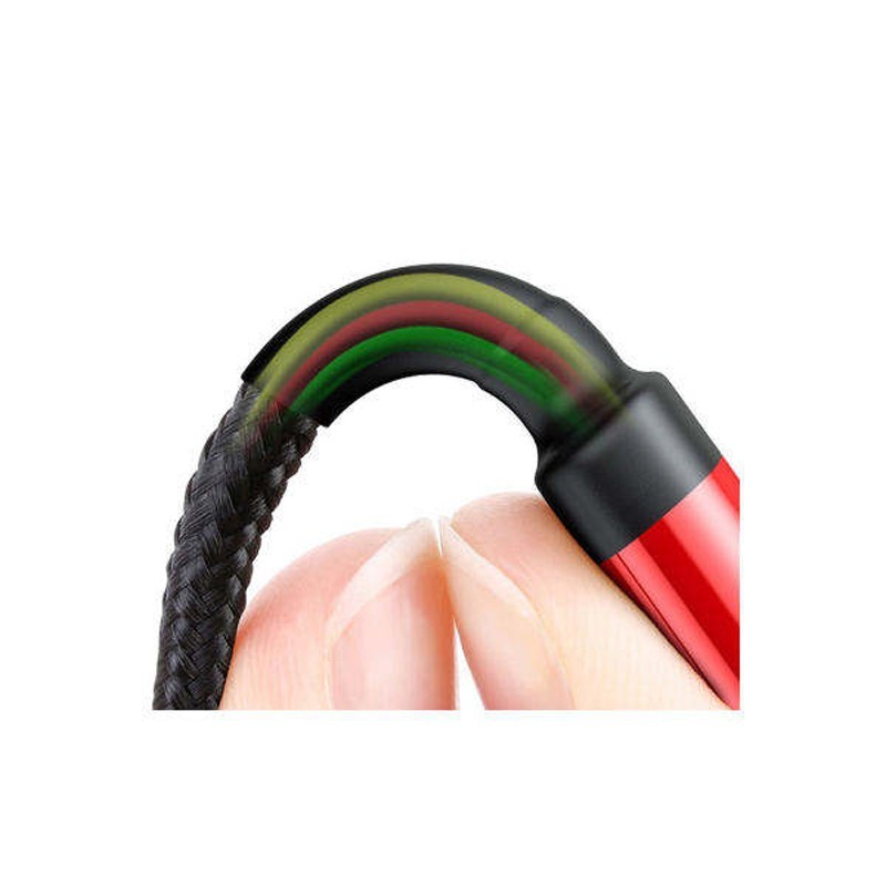 کابل تبدیل USB به لایتنینگ بیسوس مدل  Cafule Special Edition