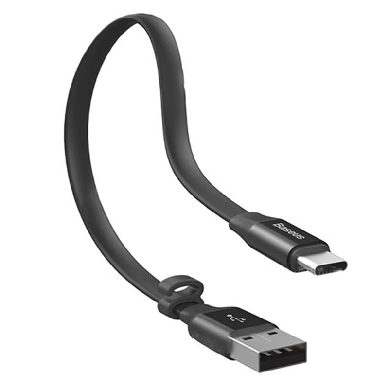 کابل شارژ و انتقال داده تایپ سی بیسوس Baseus Nimble Type C Portable Cable 23cm