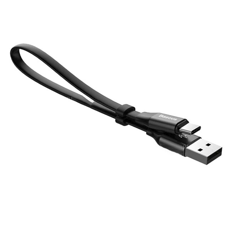 کابل شارژ و انتقال داده تایپ سی بیسوس Baseus Nimble Type C Portable Cable 23cm