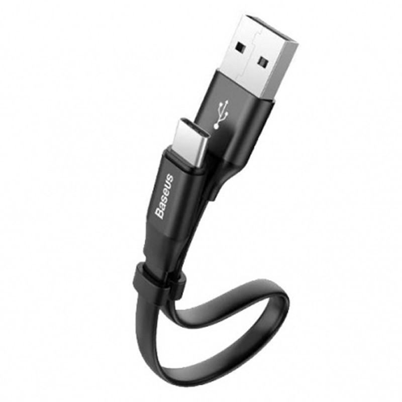کابل شارژ و انتقال داده تایپ سی بیسوس Baseus Nimble Type C Portable Cable 23cm