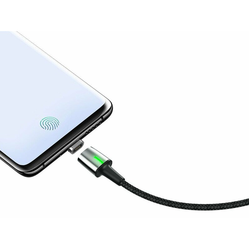 کابل آهنربایی سه سر بیسوس Baseus TZCAXC Zinc magnetic Cable Kit 1m