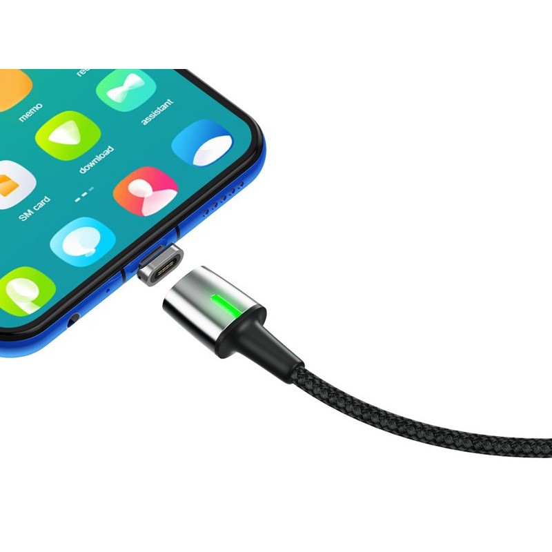 کابل آهنربایی سه سر بیسوس Baseus TZCAXC Zinc magnetic Cable Kit 1m