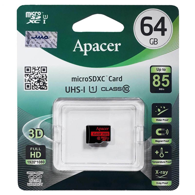 مموری میکرو 64 گیگ اپیسر کلاس 10