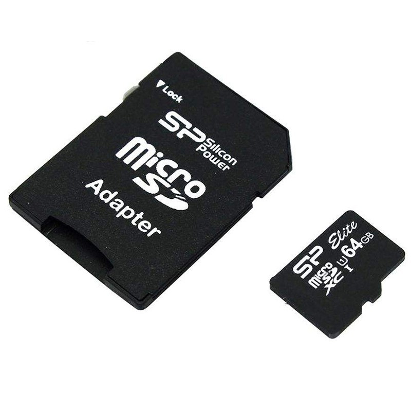مموری میکرو 64 گیگابایت کلاس 10 سیلیکون پاور