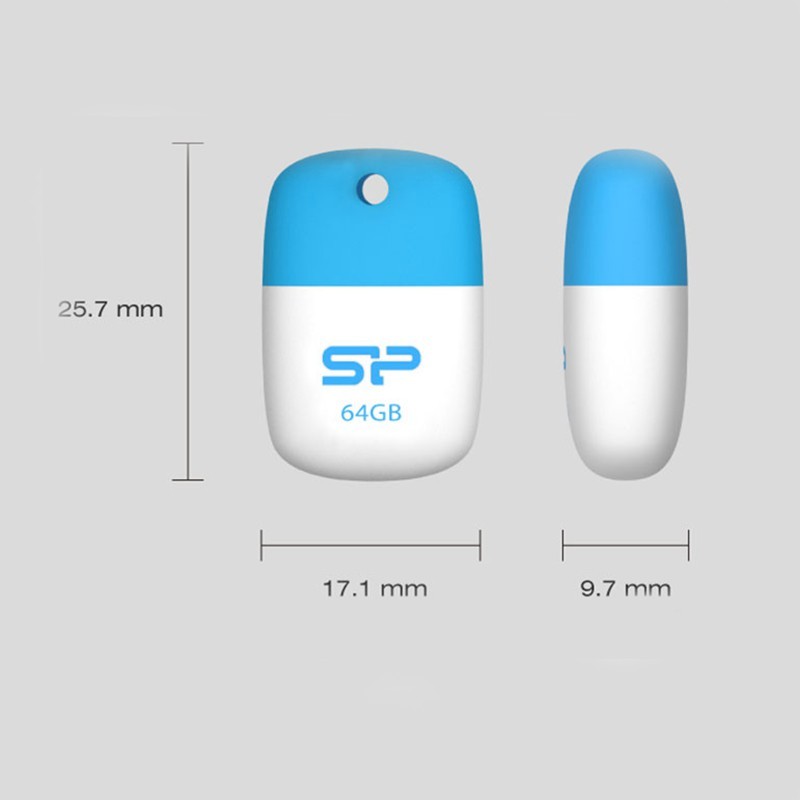 فلش مموری 64 گیگ سیلیکون پاور T07 USB 2.0
