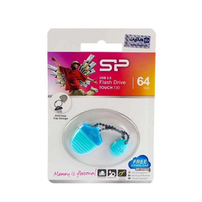 فلش مموری 64 گیگ سیلیکون پاور T30 USB 2.0