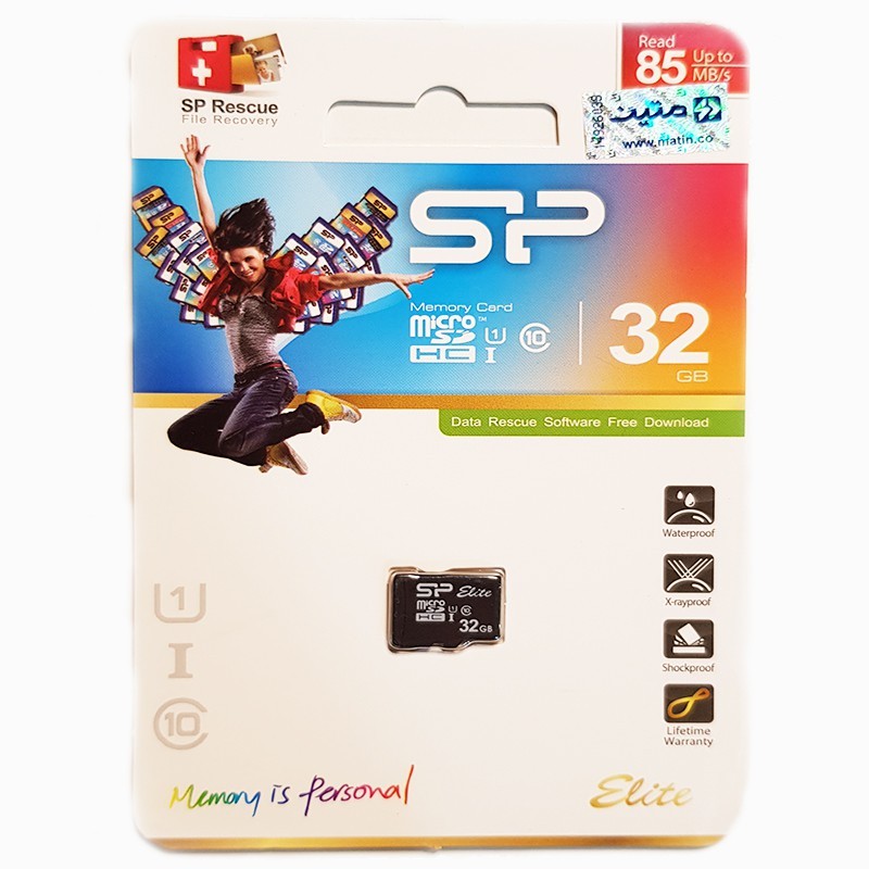 مموری میکرو 32گیگابایت کلاس 10 سیلیکون پاور