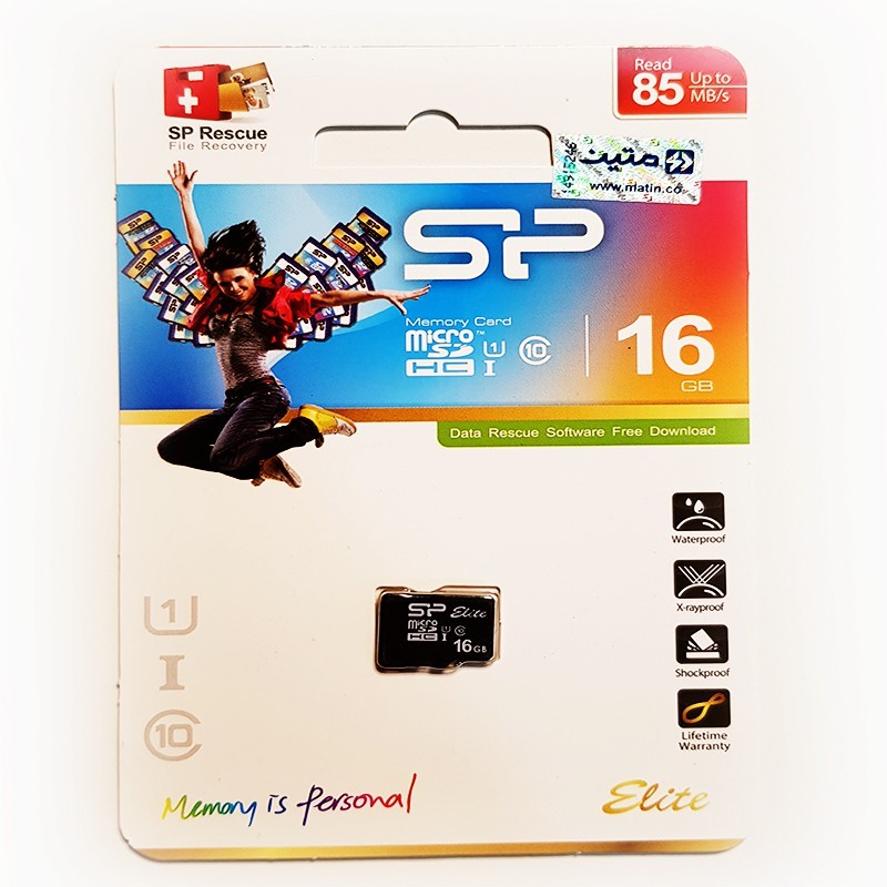 مموری میکرو 16 گیگ سیلیکون پاور کلاس 10