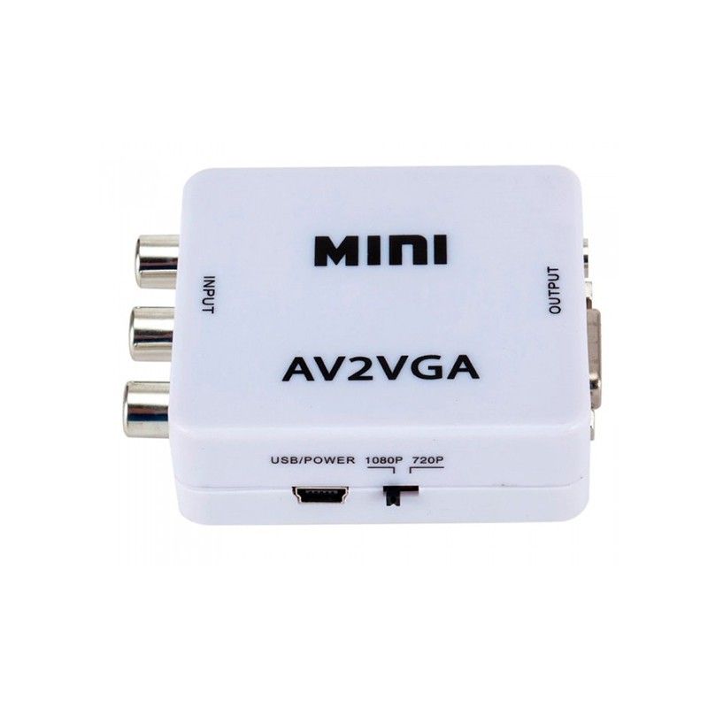 تبدیل AV به VGA برند MINI
