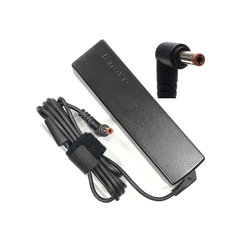 آداپتور لپ تاپ LENOVO اورجینال سر نرمال  20 ولت 4.5  آمپر