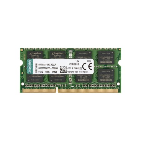 رم لپ تاپ 4 گیگ کینگستون DDR3 PC3 1600-12800