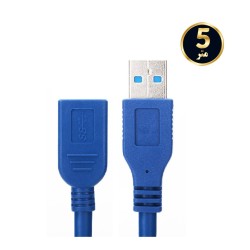 کابل افزایشی USB 3.0 طول 5 متر