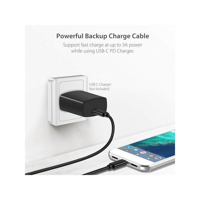 کابل کی نت پلاس  Type C usb 3.1 به  Type C  USB 3.1 طول 1متر