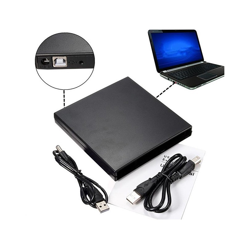 باکس DVD رایتر لپ تاپ ضخیم 12.5میل