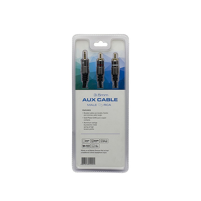 کابل RCA به AUX مدل AFSHIN طول 1.5 متر