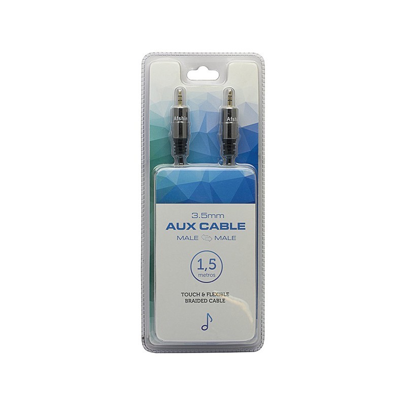 کابل 1به1 صدا AUX مدل AFSHIN طول 1.5 متر