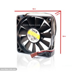 فن 12 ولت 0.20 آمپر بوشی 1.5*7*7