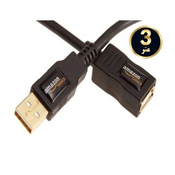 کابل افزایشی USB 2.0 آمازون 3 متر