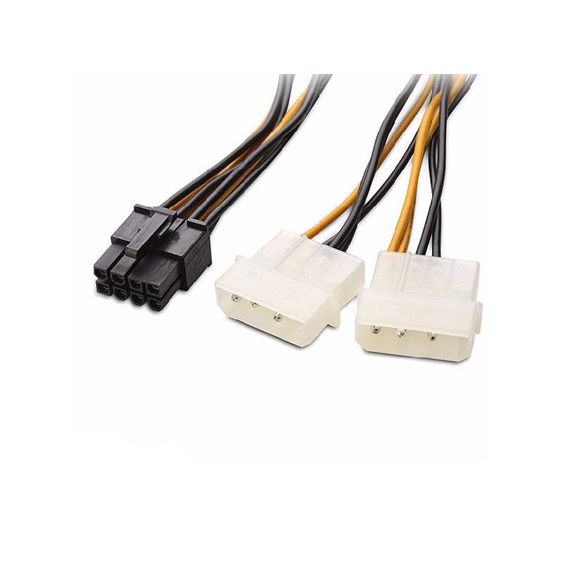 تبدیل برق ساتا به 8  پین گرافیک به 2 برق IDE