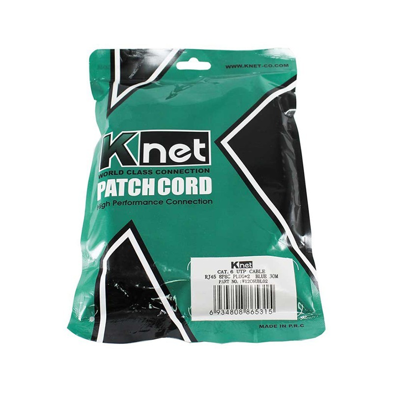 کابل شبکه CAT6 کی نت 30 متر