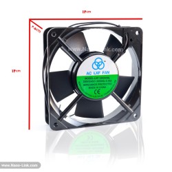 فن 220 ولت بوشی سایز 2.5*12*12