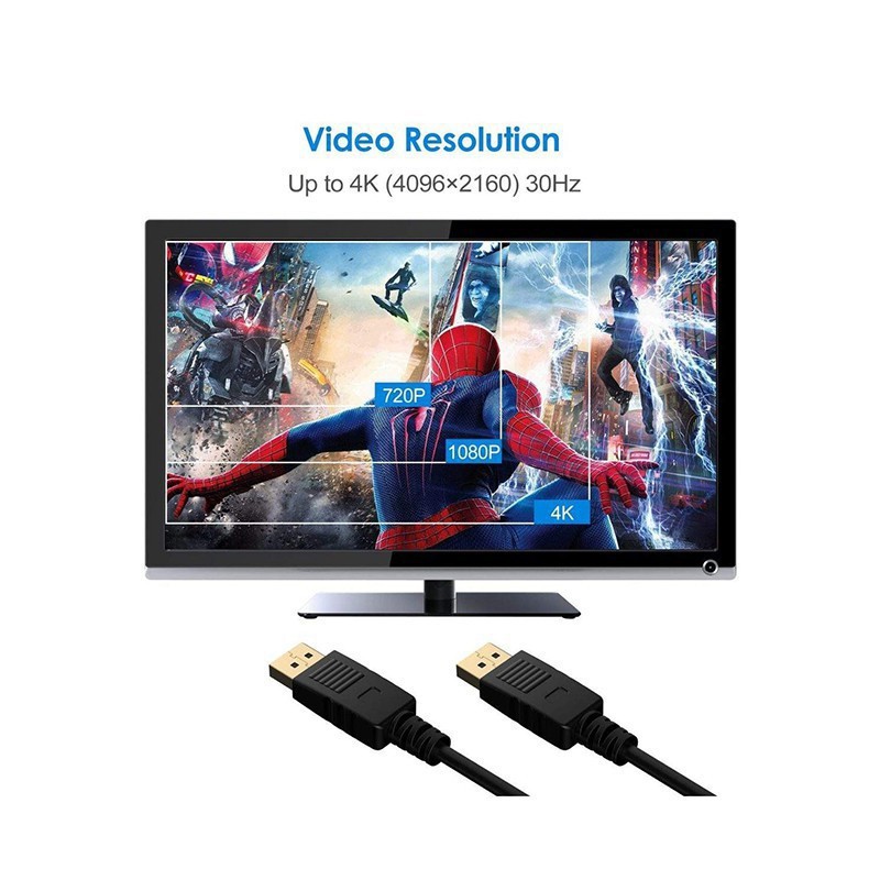 کابل دو سر Displayport طول 3 متر