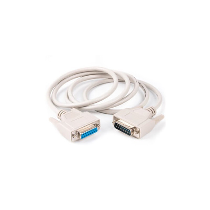 کابل نر و ماده سریال 15 پین 2 ردیفه 3 متر