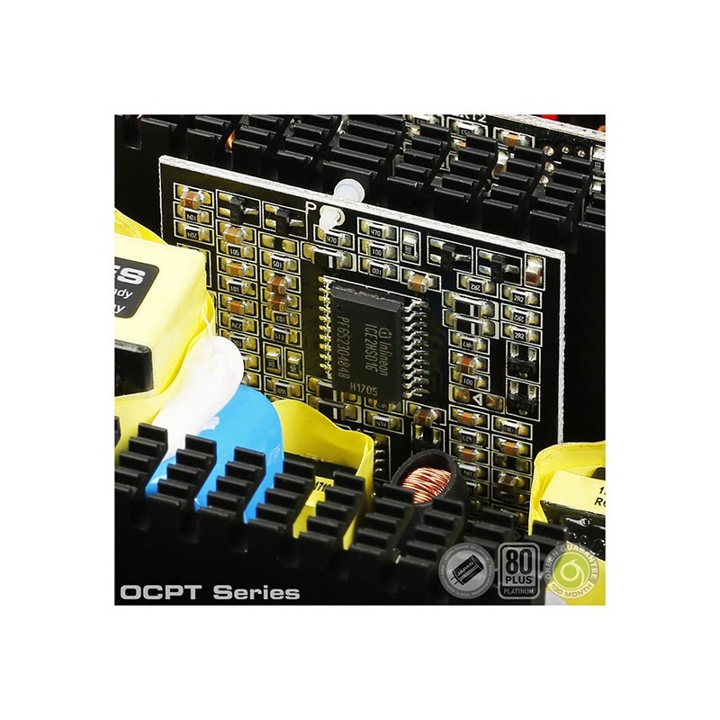 پاور کامپیوتر 850 وات تمام ماژولار گرین مدل GP850B-OCPT