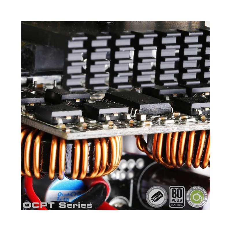 پاور کامپیوتر 850 وات تمام ماژولار گرین مدل GP850B-OCPT