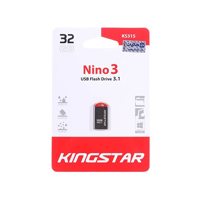 فلش مموری کینگ استار مدل KS315 Nino3 ظرفیت 32 گیگابایت