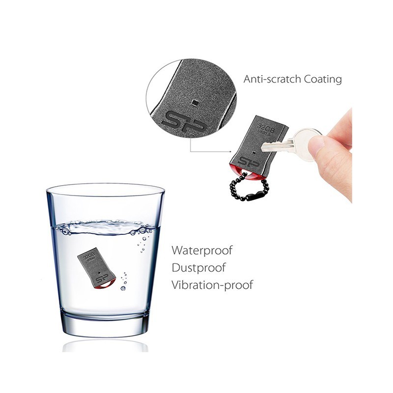 فلش مموری 32 گیگ سیلیکون پاور مدل J01 USB 3.0