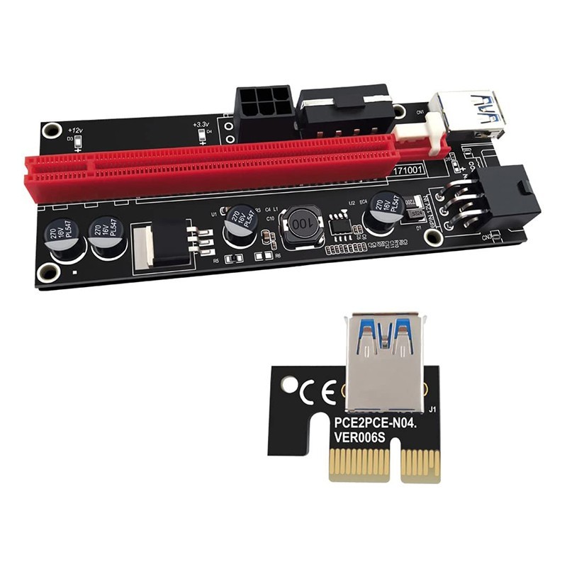 تبدیل رایزر کارت گرافیک 1x به 16x مدل 009S