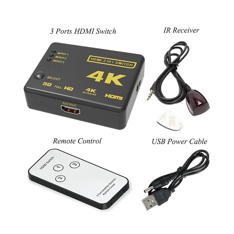 سوئیچ HDMI سه پورت