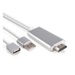 کابل USB به HDMI برای اتصال تصویر موبایل روی تلویزیون