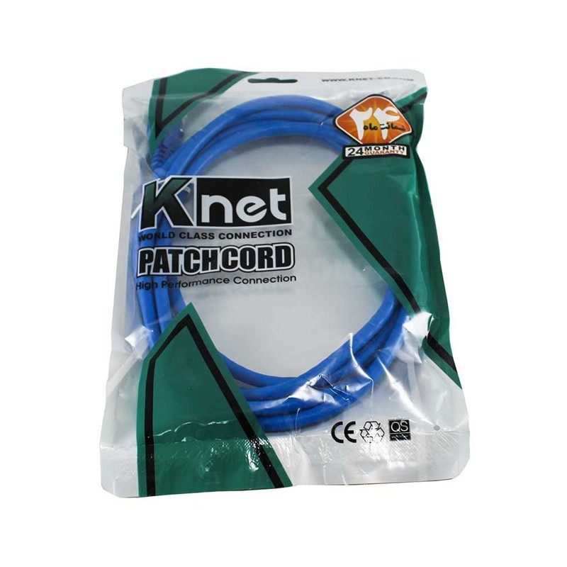 کابل شبکه CAT6 کی نت 3 متر