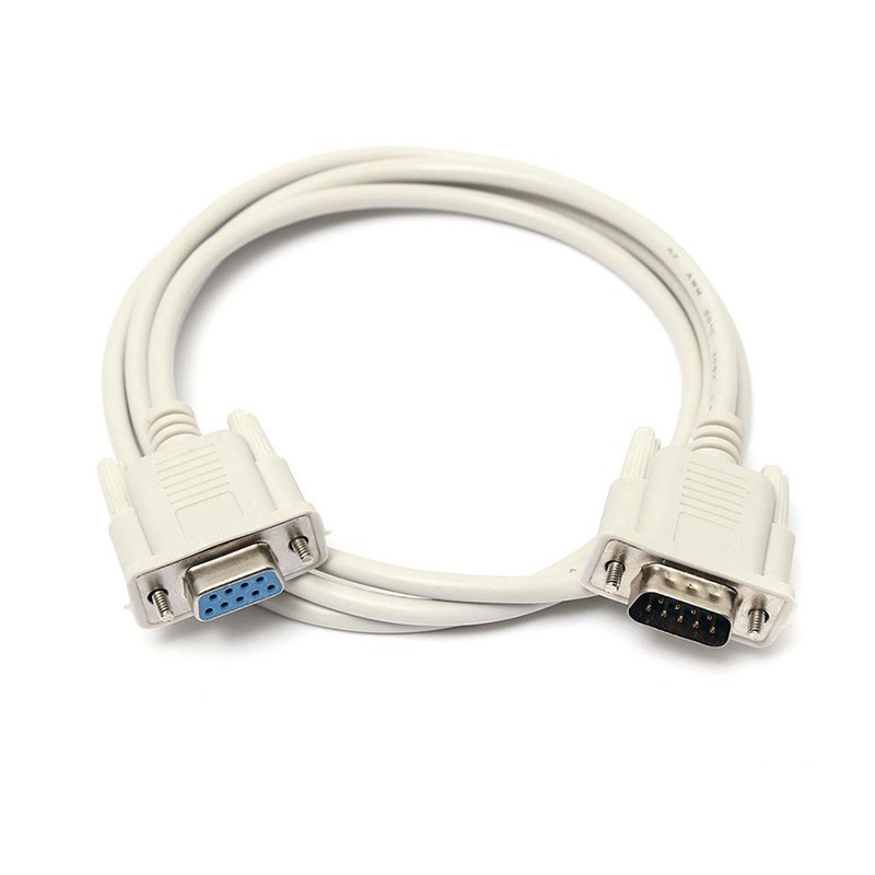 کابل سریال RS232 نر و ماده یک و نیم متری