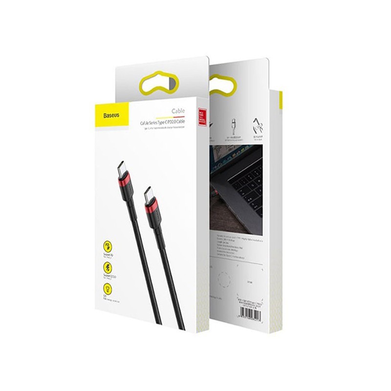 کابل شارژ سریع تایپ سی بیسوس Baseus Cafule Type-C Cable 1m