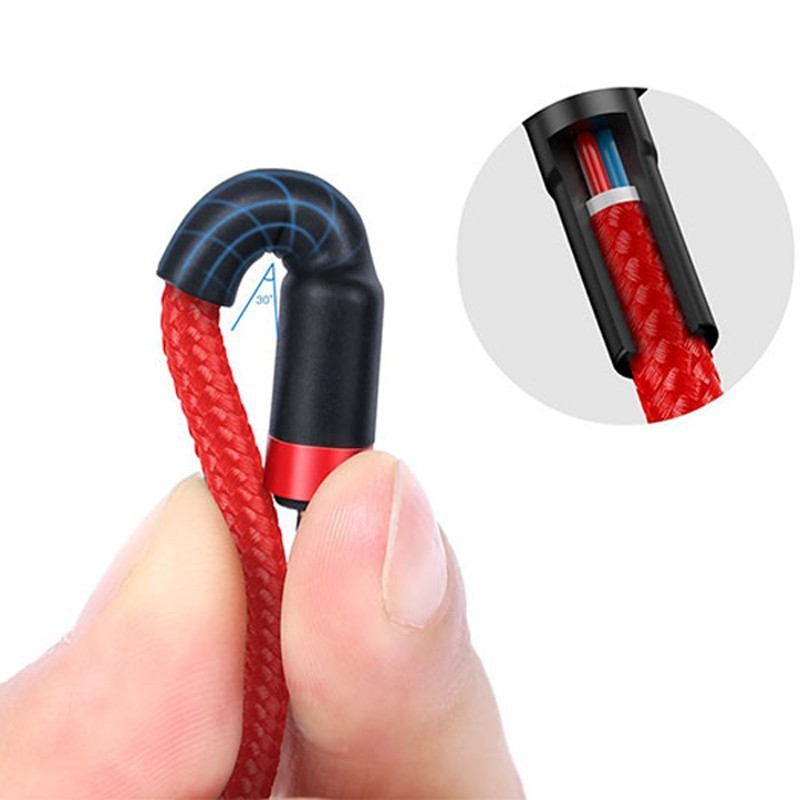 کابل شارژ سریع تایپ سی بیسوس Baseus Cafule Type-C Cable 1m