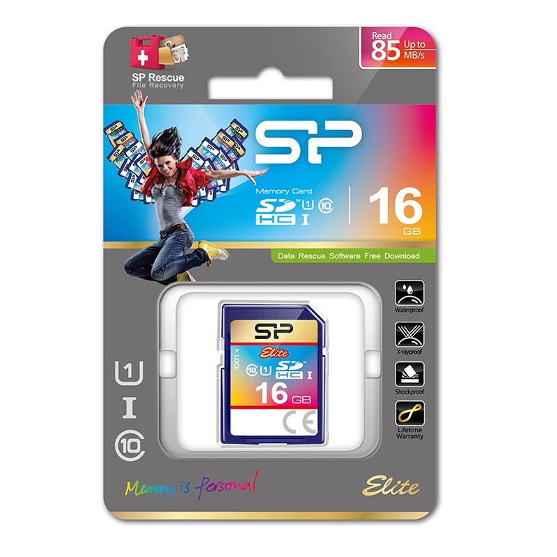 مموری 16 گیگ SD سیلیکون پاور کلاس 10
