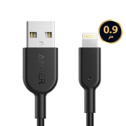 کابل شارژ و دیتا لایتنینگ آیفون برند ANKER مدل A8432H11 طول 90 سانت