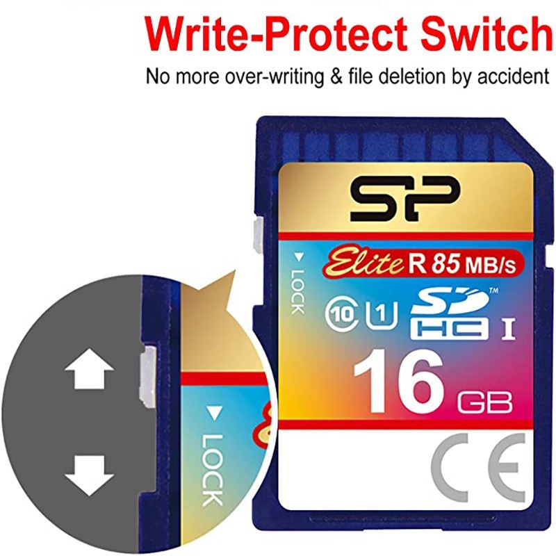 مموری 16 گیگ SD سیلیکون پاور کلاس 10