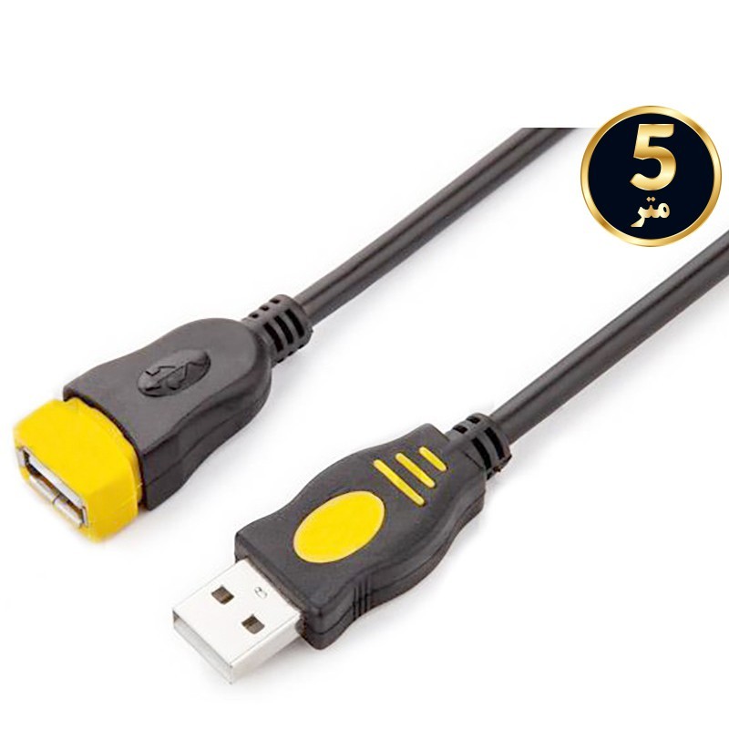 کابل افزایش USB برند JH طول 5 متر