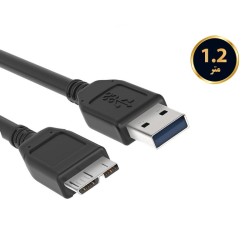 کابل میکرو USB3.0 هارداکسترنال 1.5 متر