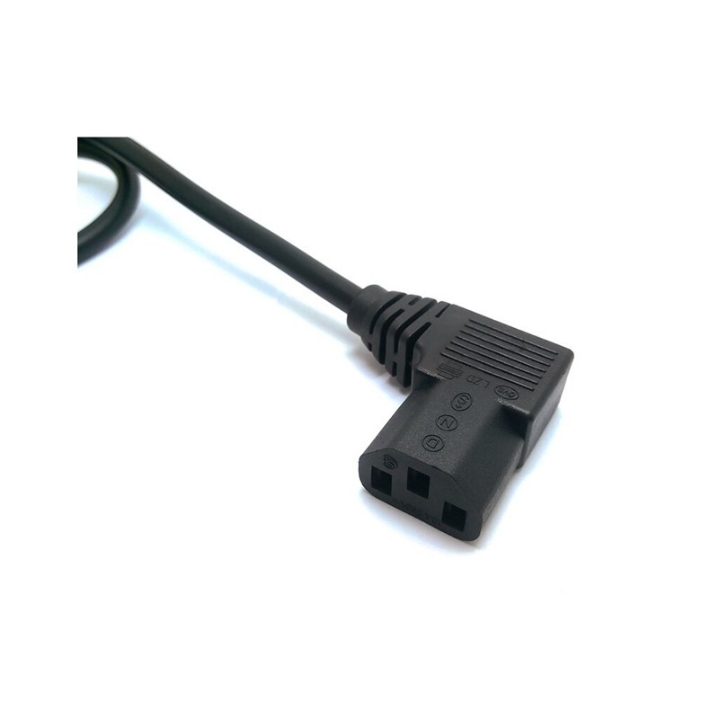 کابل برق کیس و مانیتور اورجینال 90درجه طول 1 متر