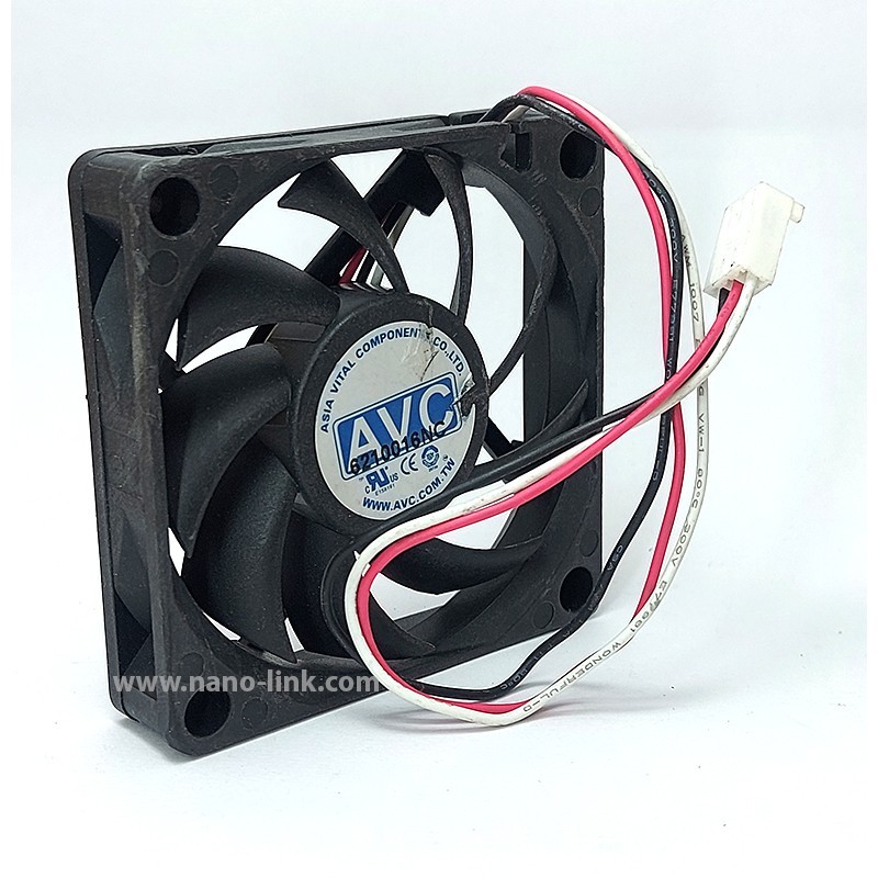 فن 12 ولت 0.7 آمپر ببلرینگی سایز 1.5*7*7