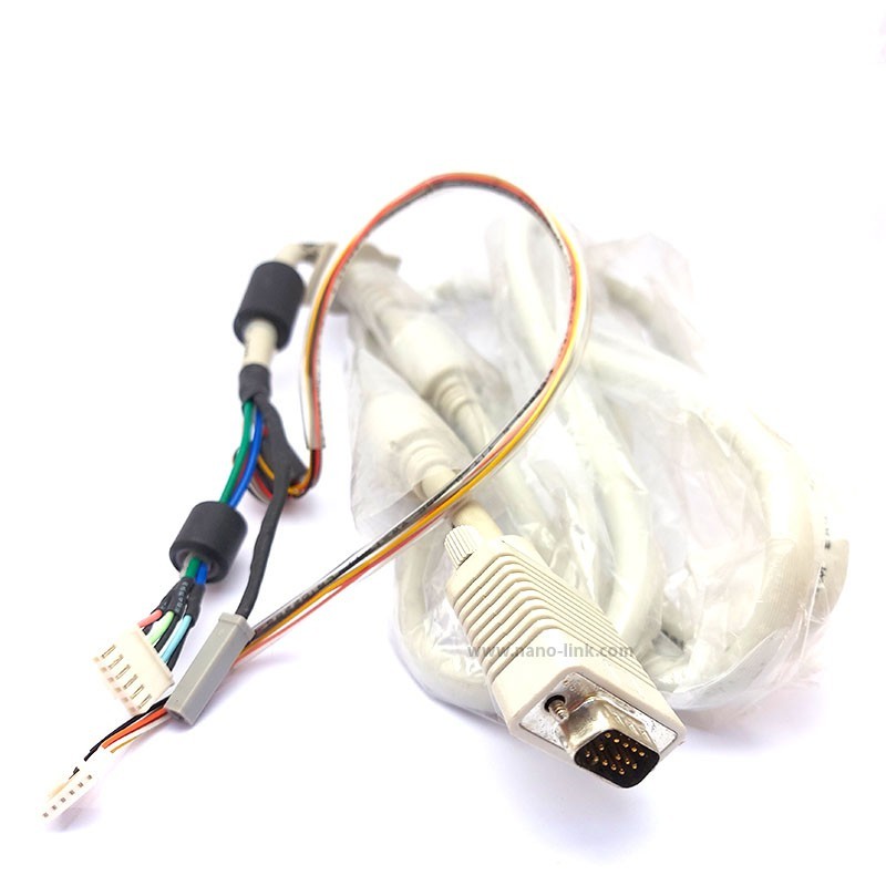 کابل تعمیری مانیتور CRT خام 6 و 6 پین