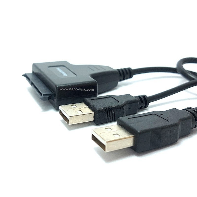 تبدیل پورت ساتا هارد لپ تاپ به USB 2 با برق کمکی